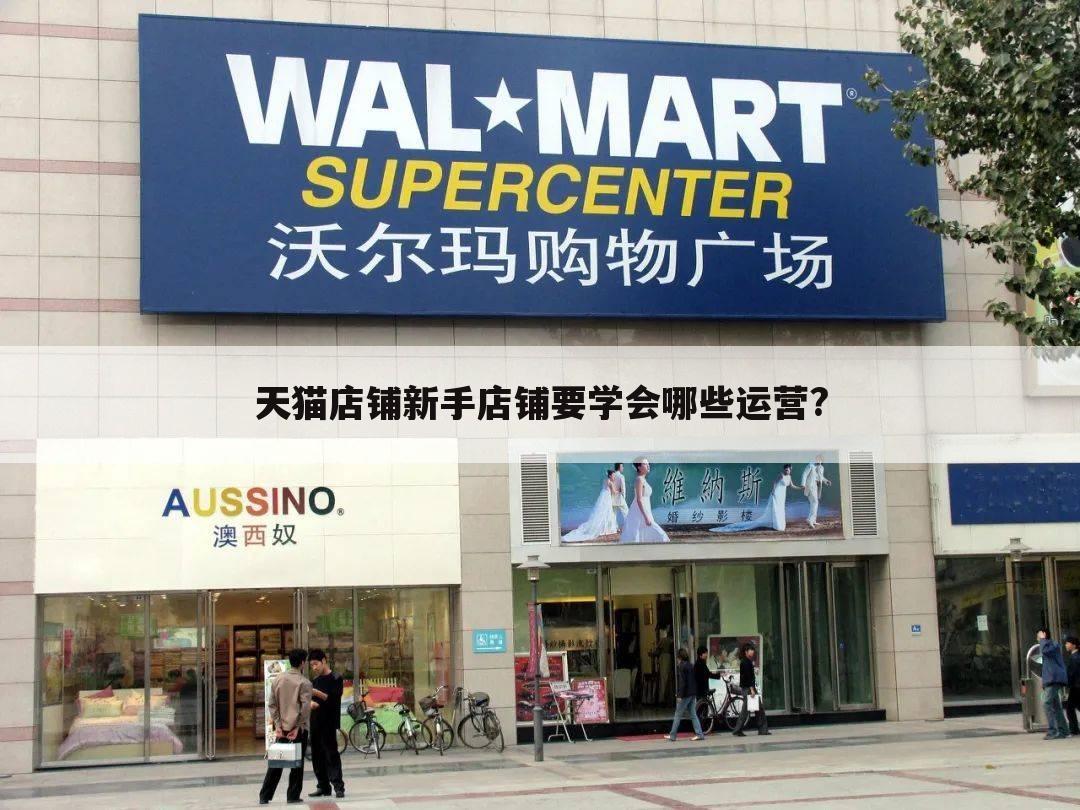 天猫店铺新手店铺要学会哪些运营?