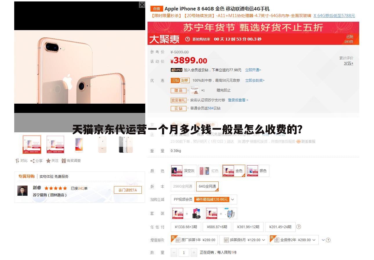 天猫京东代运营一个月多少钱一般是怎么收费的？