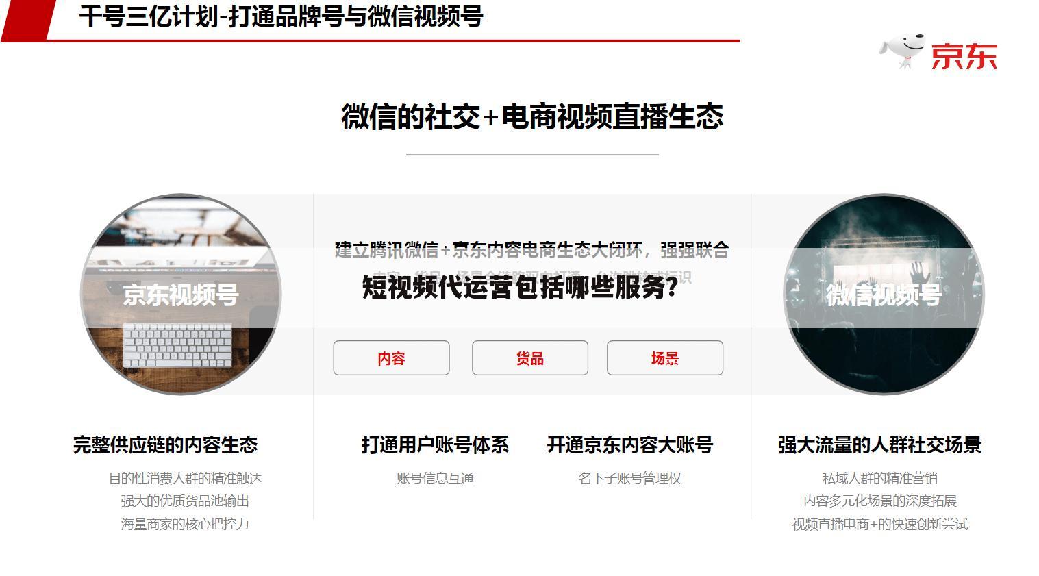 短视频代运营包括哪些服务？