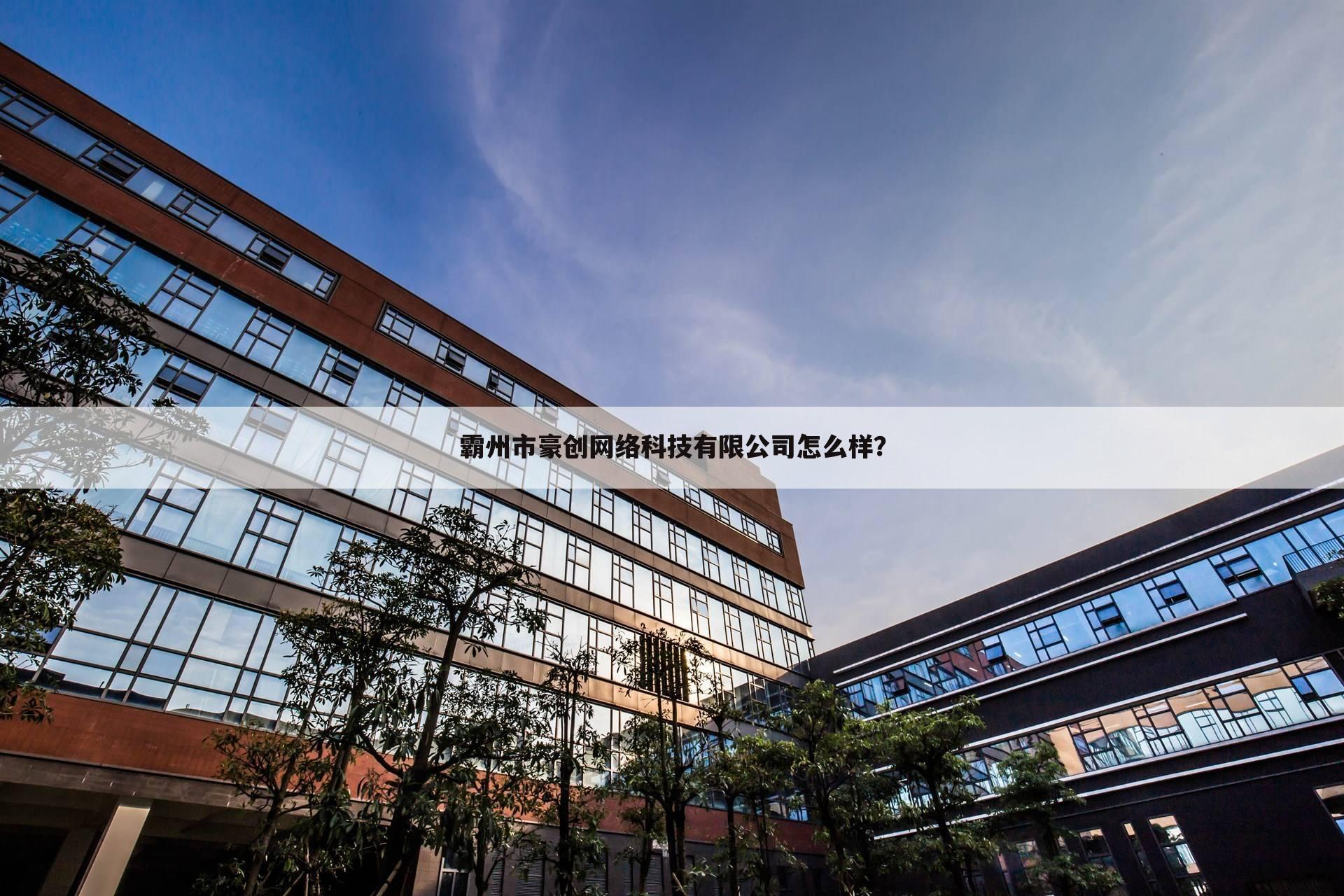 霸州市豪创网络科技有限公司怎么样？