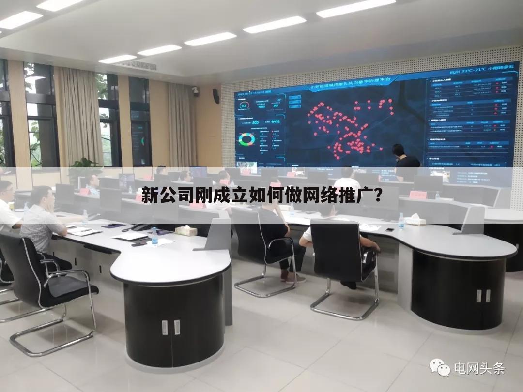 新公司刚成立如何做网络推广？