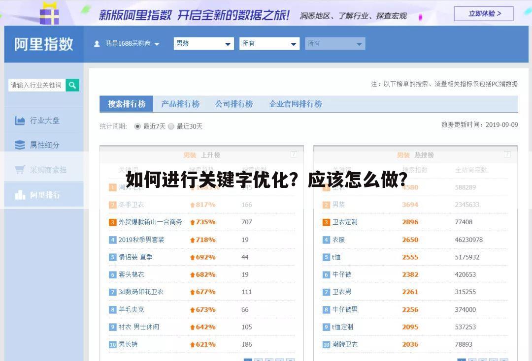 如何进行关键字优化？应该怎么做？