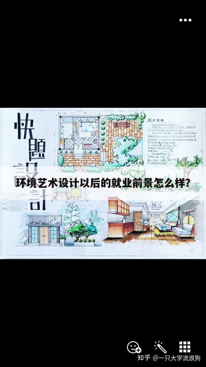 环境艺术设计以后的就业前景怎么样?