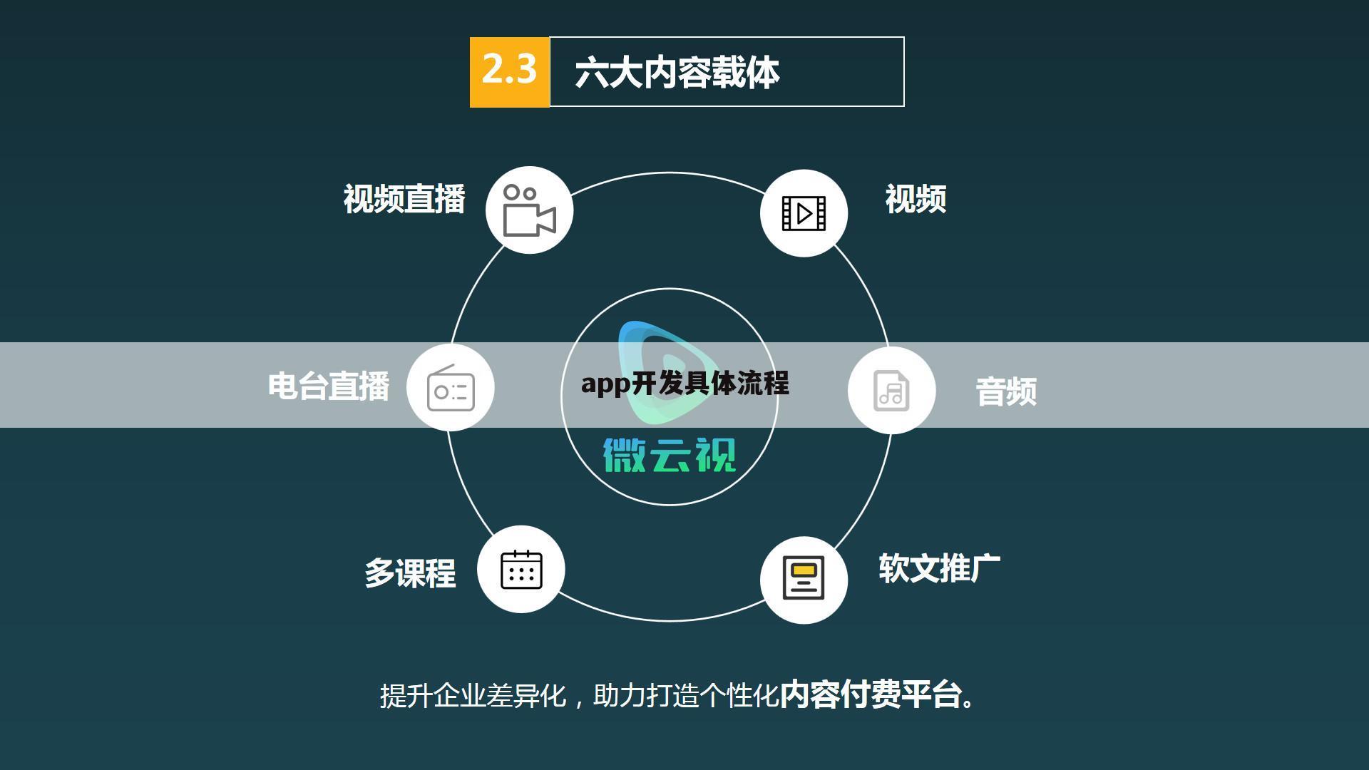 app开发具体流程