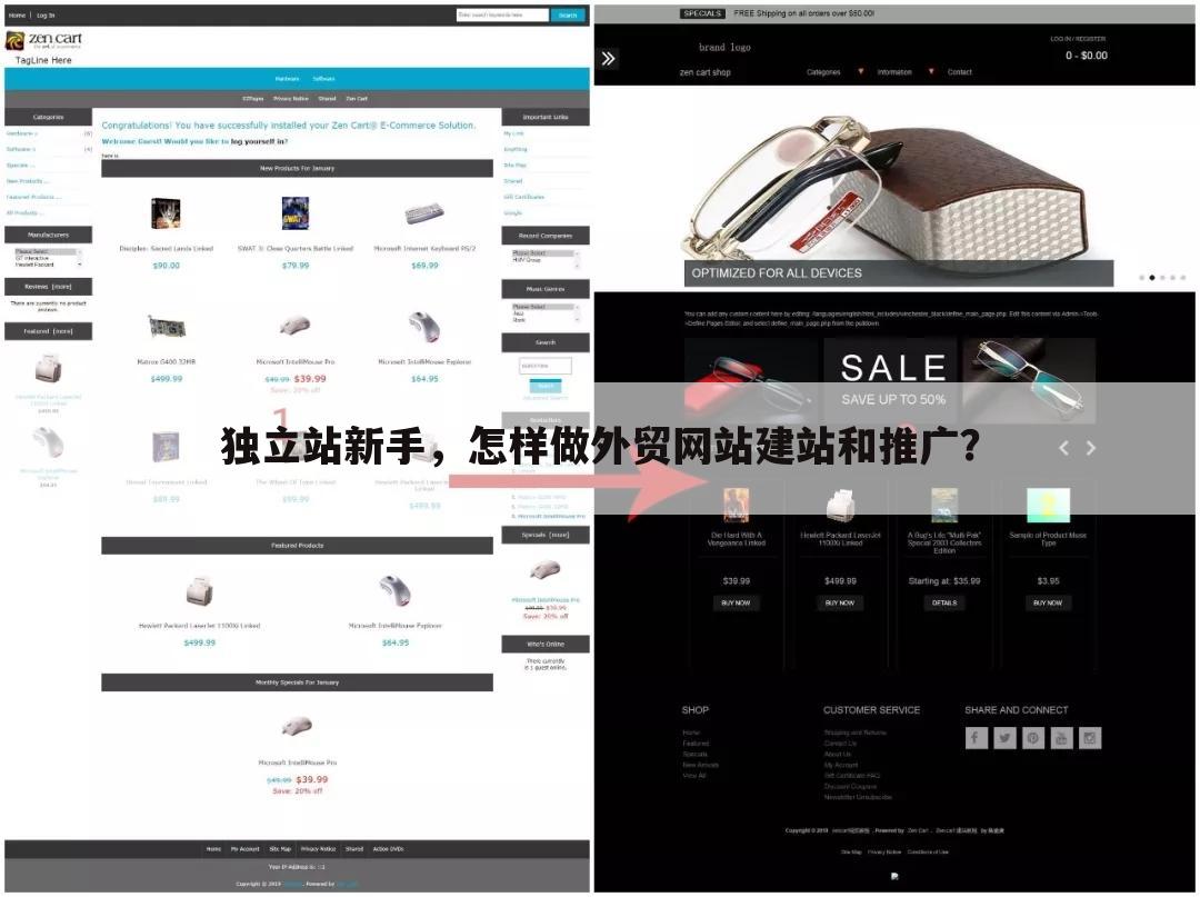 独立站新手，怎样做外贸网站建站和推广？