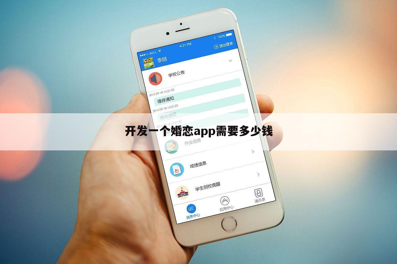 开发一个婚恋app需要多少钱