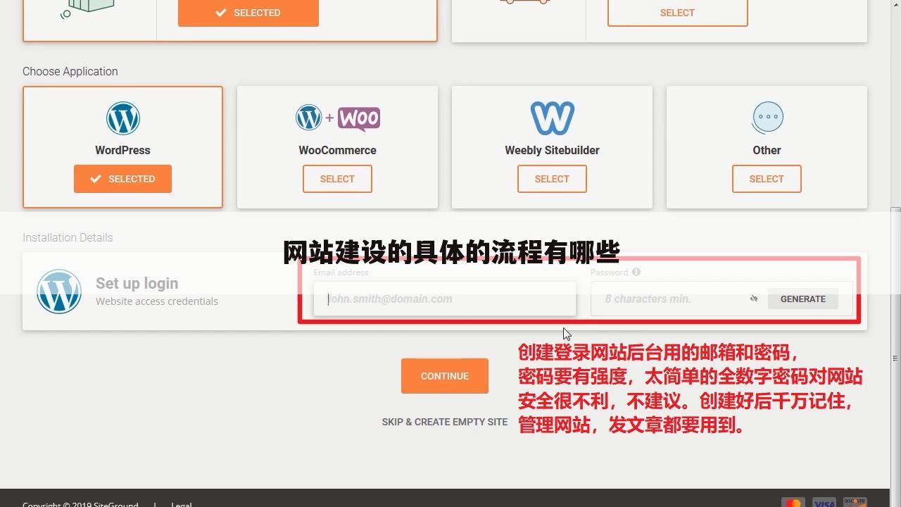 网站建设的具体的流程有哪些