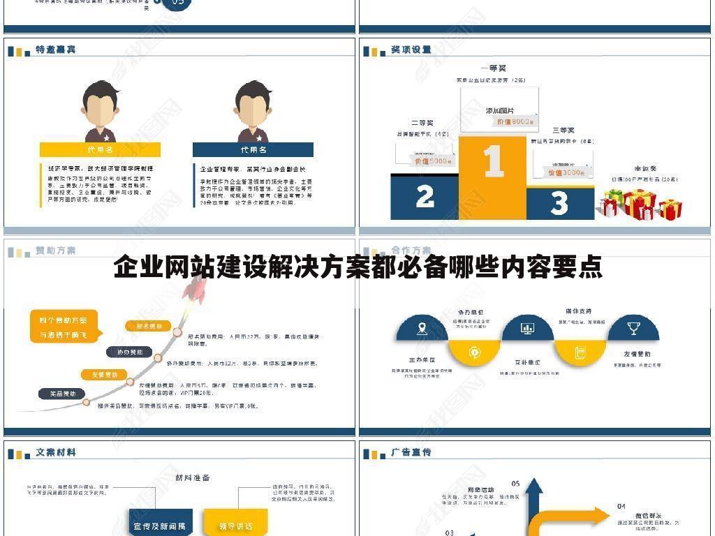 企业网站建设解决方案都必备哪些内容要点