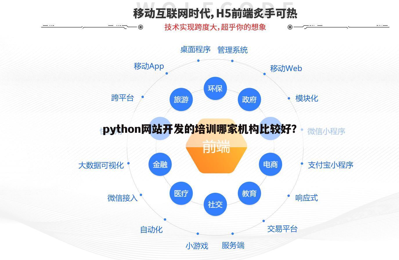 python网站开发的培训哪家机构比较好?