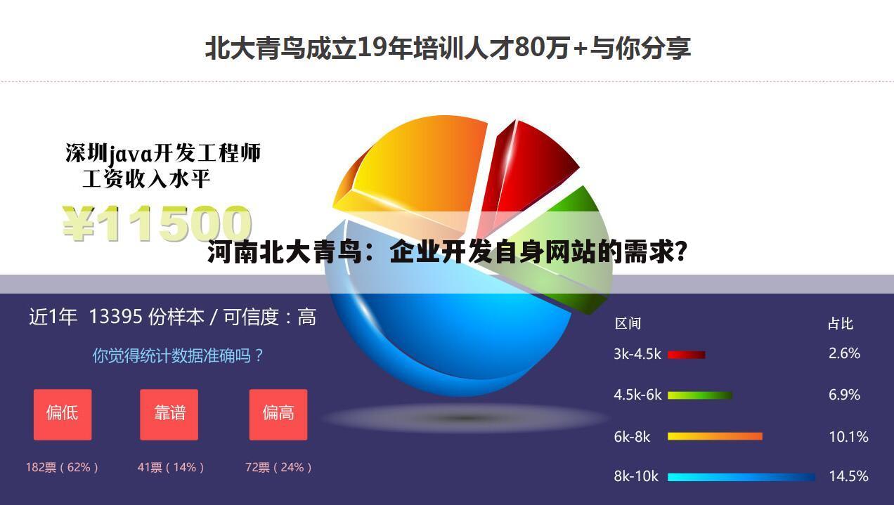 河南北大青鸟:企业开发自身网站的需求?