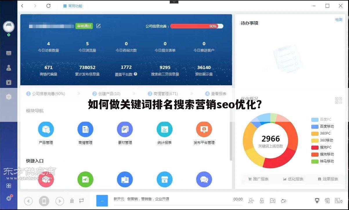 如何做关键词排名搜索营销seo优化?