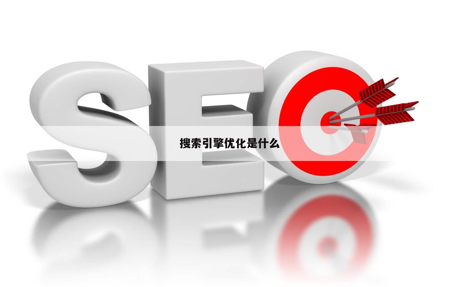 搜索引擎优化是什么