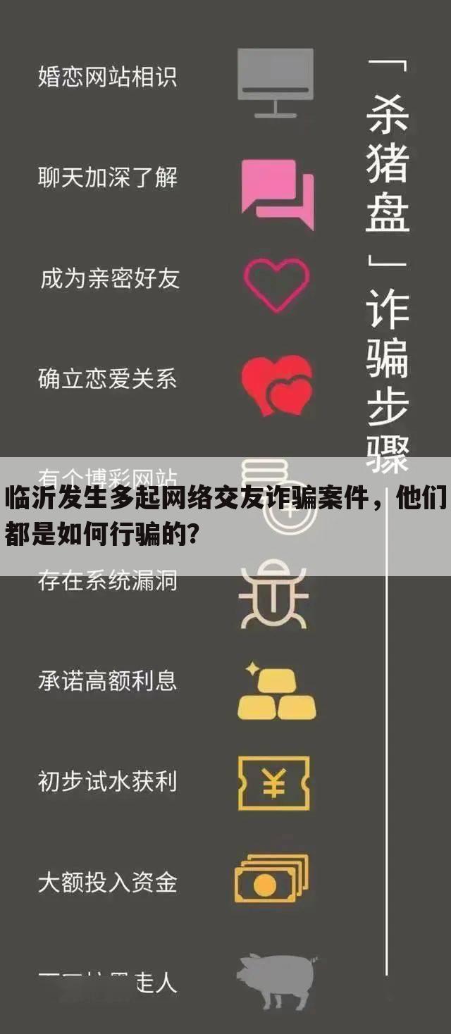 临沂发生多起网络交友诈骗案件，他们都是如何行骗的？