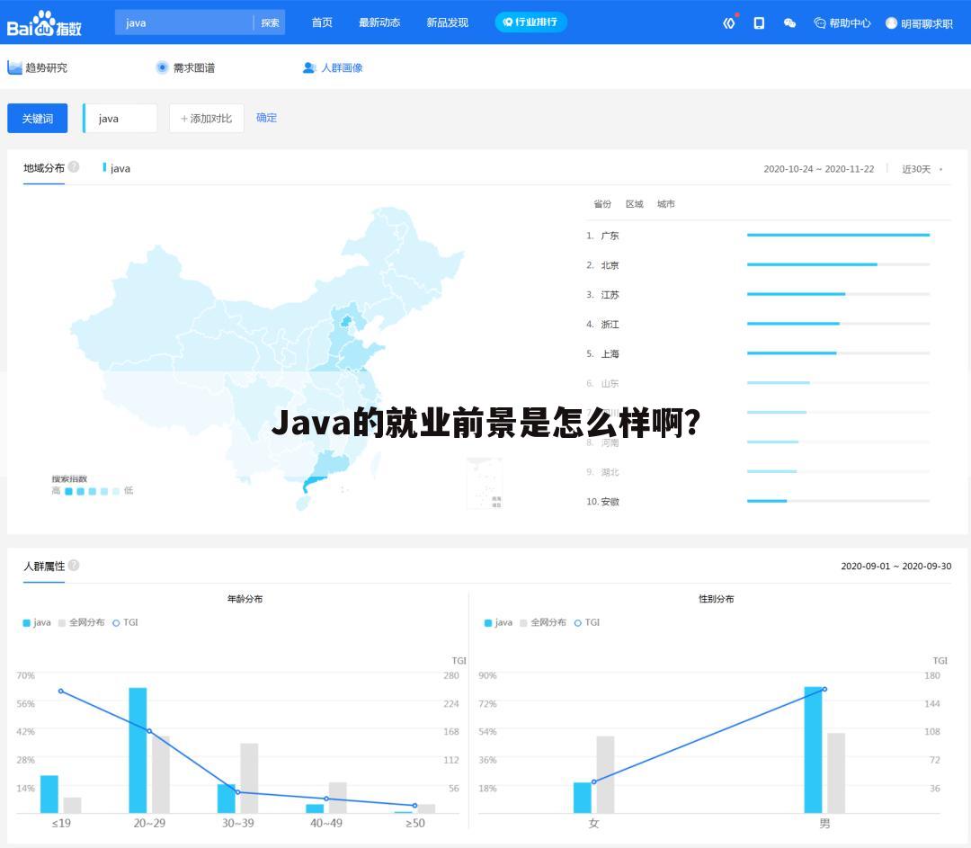 Java的就业前景是怎么样啊？