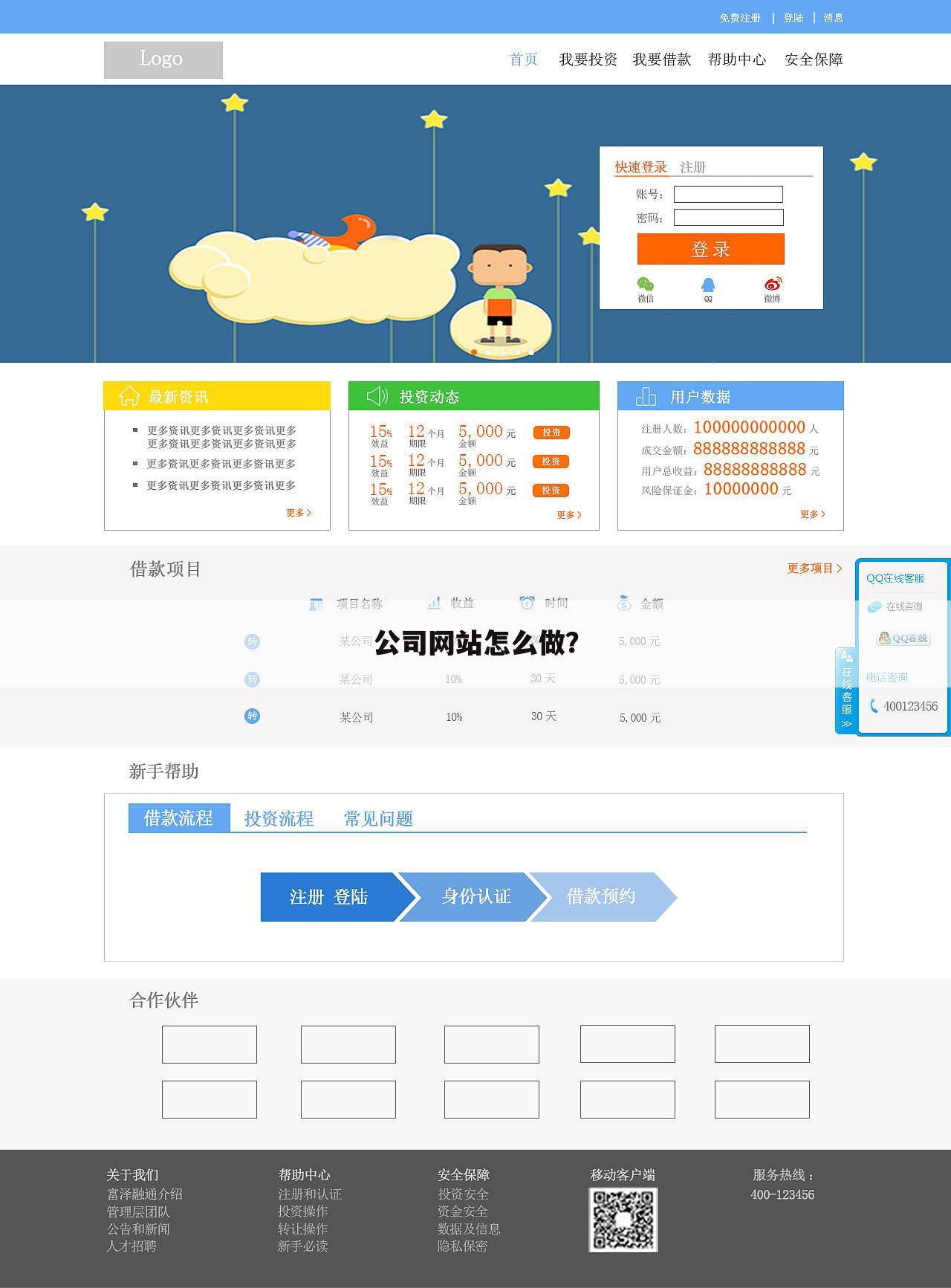 公司网站怎么做？
