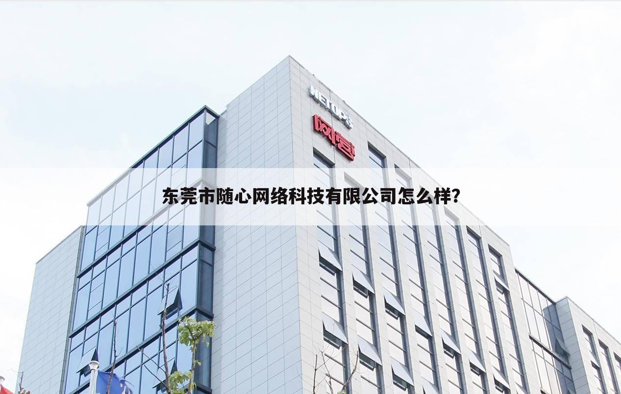 东莞市随心网络科技有限公司怎么样?