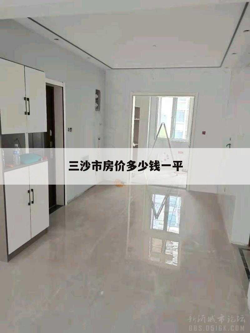三沙市房价多少钱一平