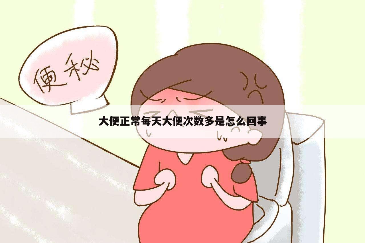 大便正常每天大便次数多是怎么回事