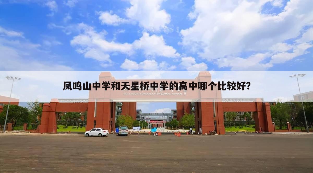 凤鸣山中学和天星桥中学的高中哪个比较好？